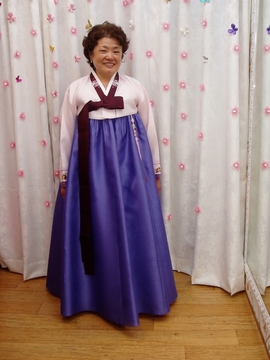 김지연신부님~ 시어머님 한복사진입니다.